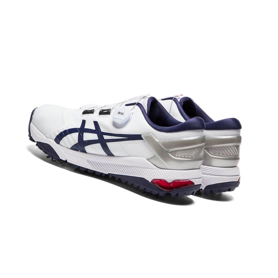 White Men's Asics GEL-COURSE Duo BOA Golf Shoes | US09217XP - Asics Outlet Sale