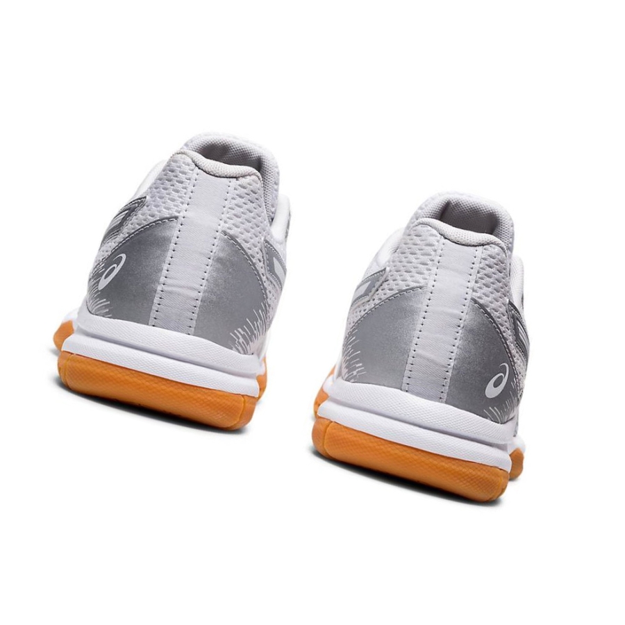 White Women's Asics GEL-FURTHER UP Volleyball Shoes | US02156NE - Asics Outlet Sale