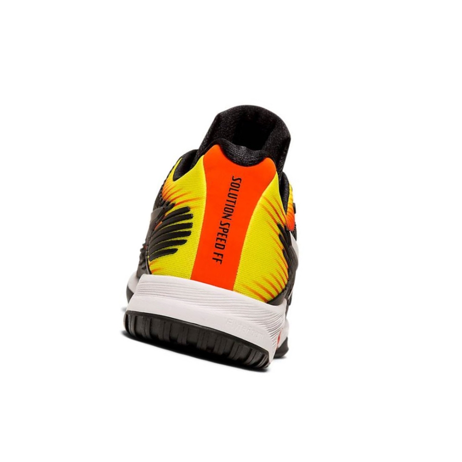 Black Men's Asics SOLUTION SPEED FF Tennis Shoes | US40596UO - Asics Outlet Sale