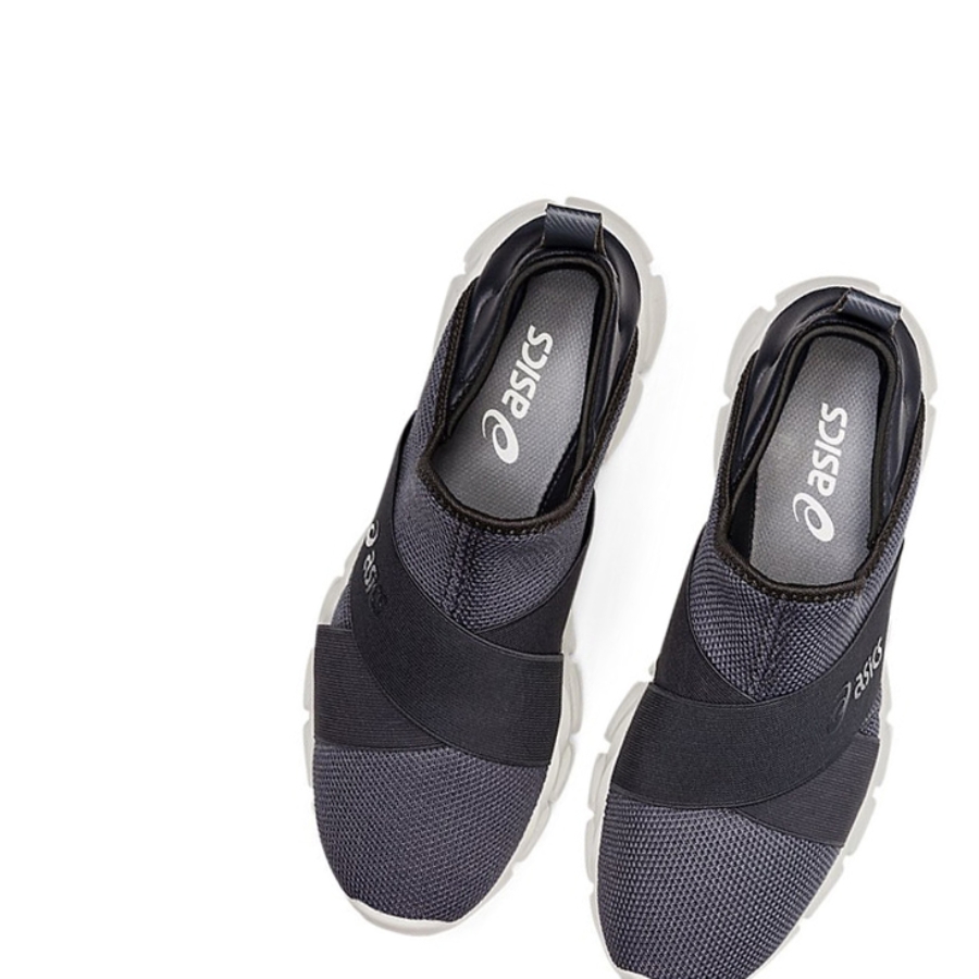 Carrier Grey / Carrier Grey Women's Asics QUANTUM LYTE SLIP-ON Sneakers | US95306KS - Asics Outlet Sale