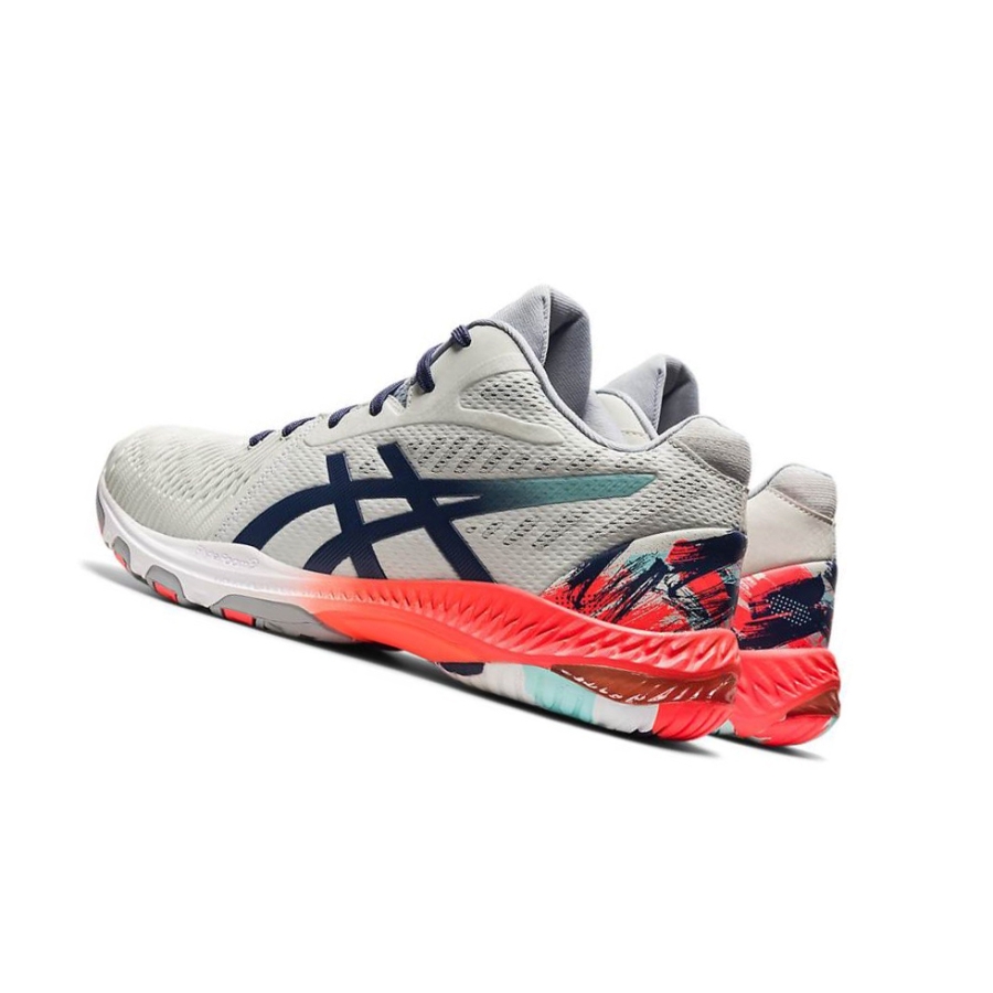 Grey Men's Asics NETBURNER BALLISTIC FF MT 2 Volleyball Shoes | US91037LD - Asics Outlet Sale