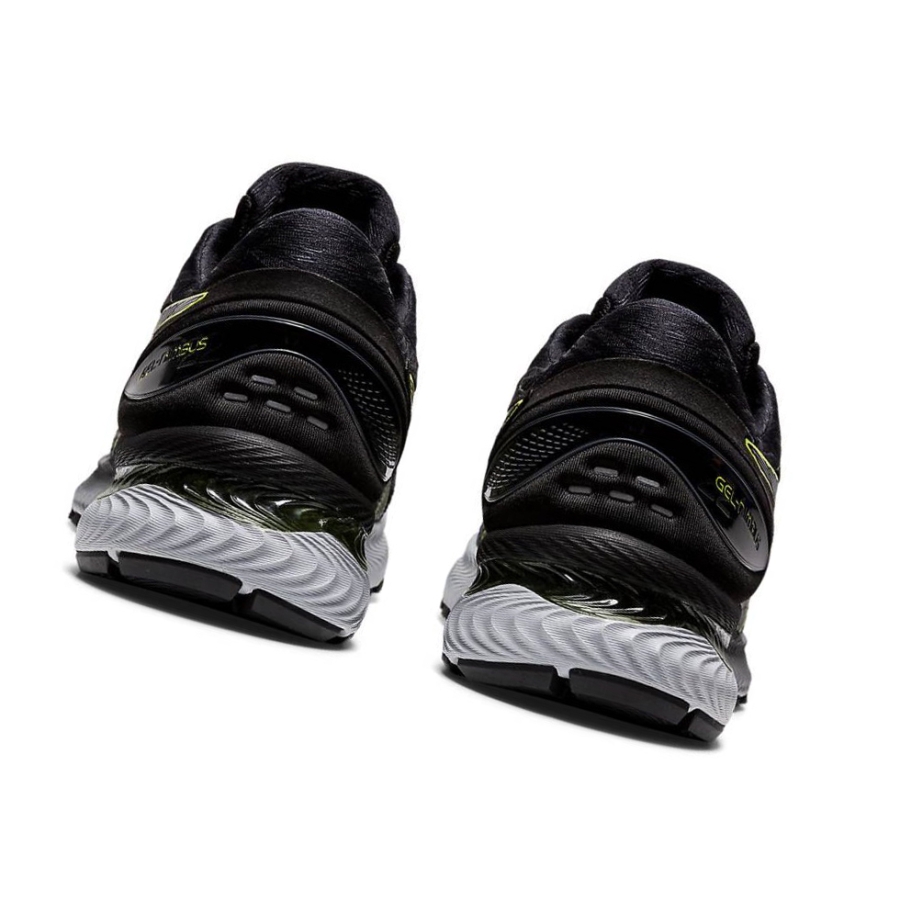 Black Men's Asics GEL-NIMBUS 22 Running Shoes | US86531FE - Asics Outlet Sale