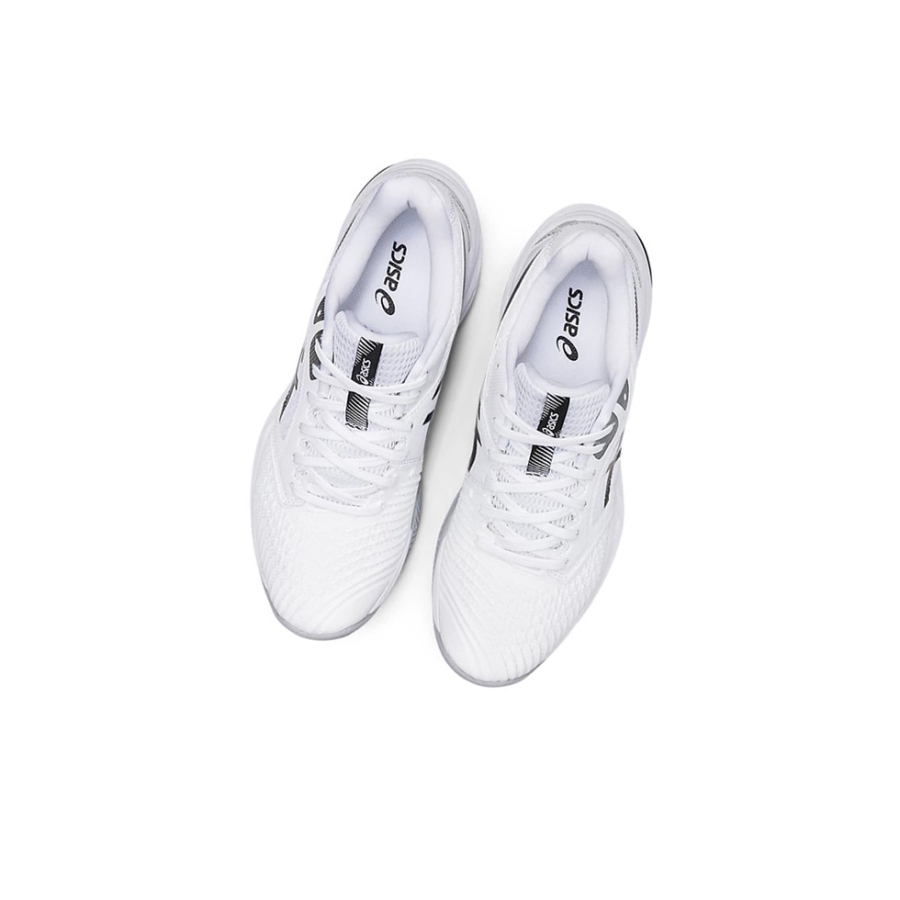 White / Black Women's Asics NETBURNER BALLISTIC FF 3 Volleyball Shoes | US97345WM - Asics Outlet Sale