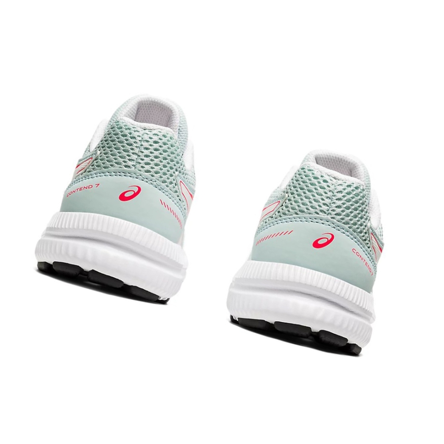 Aqua Angel / White Kids' Asics CONTEND 7 GS Running Shoes | US85047JI - Asics Outlet Sale
