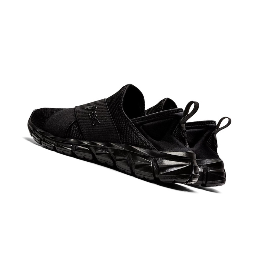 Black / Black Women's Asics QUANTUM LYTE SLIP-ON Sneakers | US05894KB - Asics Outlet Sale