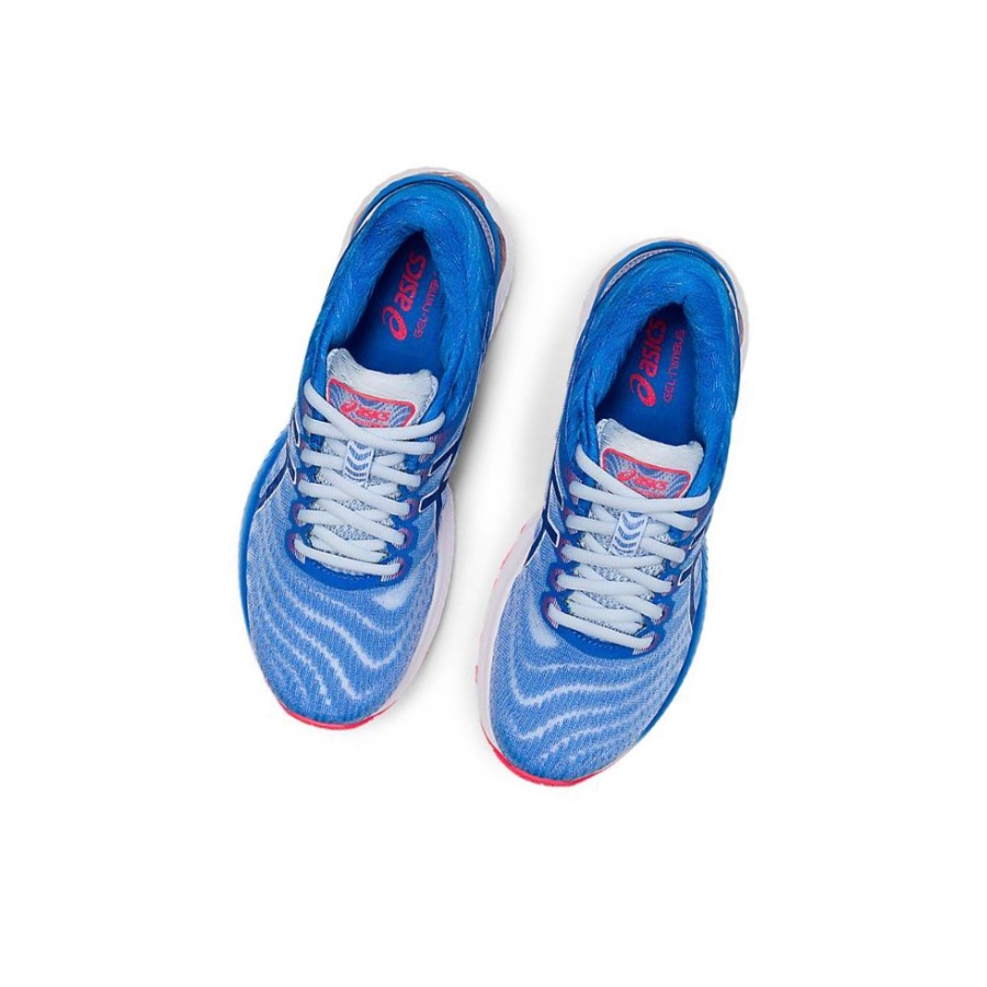 Blue Women's Asics GEL-NIMBUS 22 Running Shoes | US97410LY - Asics Outlet Sale