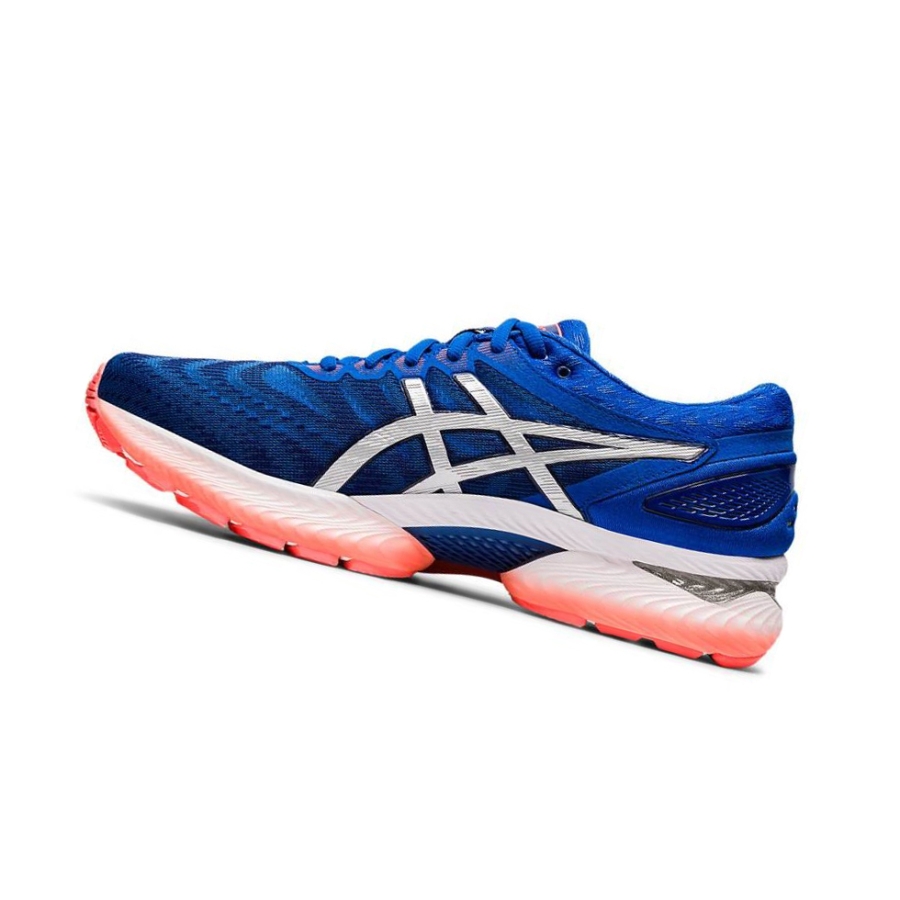 Blue Men's Asics GEL-NIMBUS 22 Running Shoes | US70631EM - Asics Outlet Sale