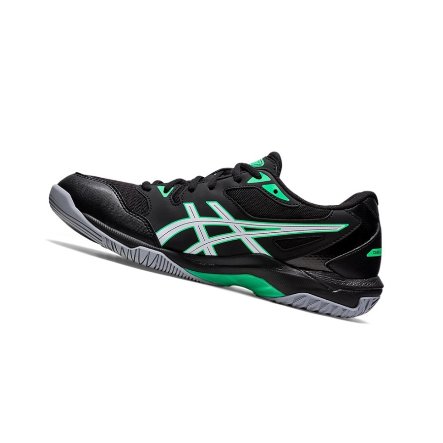 Black / New Leaf Men's Asics GEL-ROCKET 10 Volleyball Shoes | US92750AJ - Asics Outlet Sale