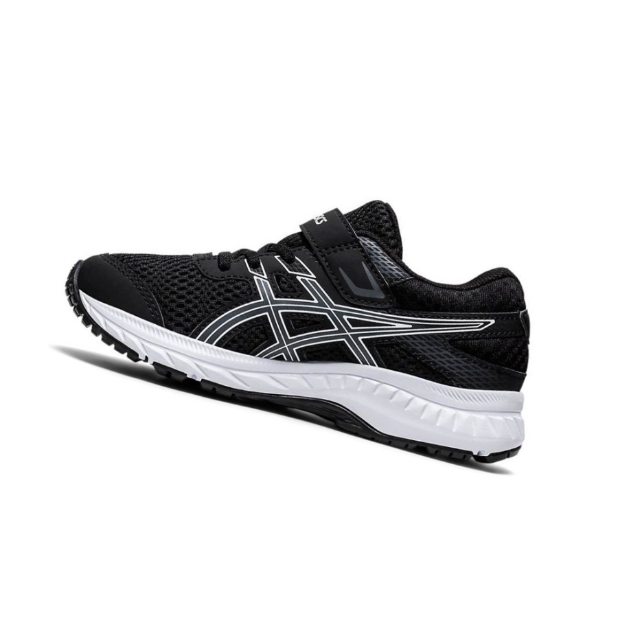 Black Kids' Asics GEL-CONTEND 6 PS Running Shoes | US03986YZ - Asics Outlet Sale