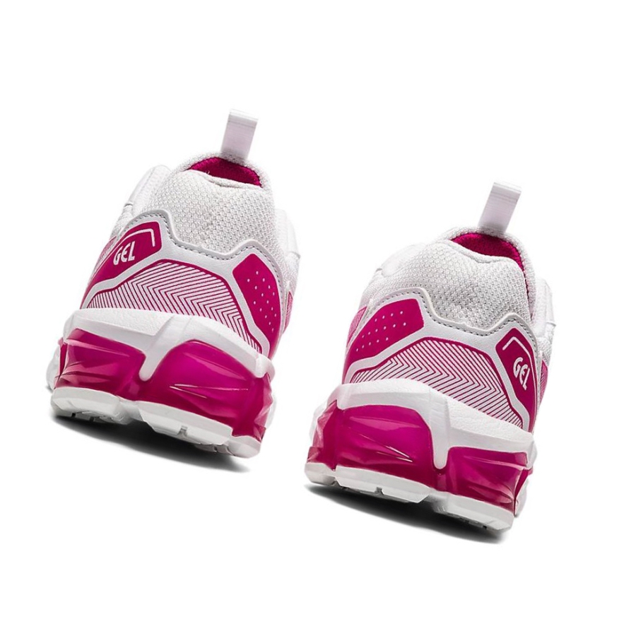 White Kids' Asics GEL-QUANTUM 90 3 PS Sneakers | US46528EP - Asics Outlet Sale