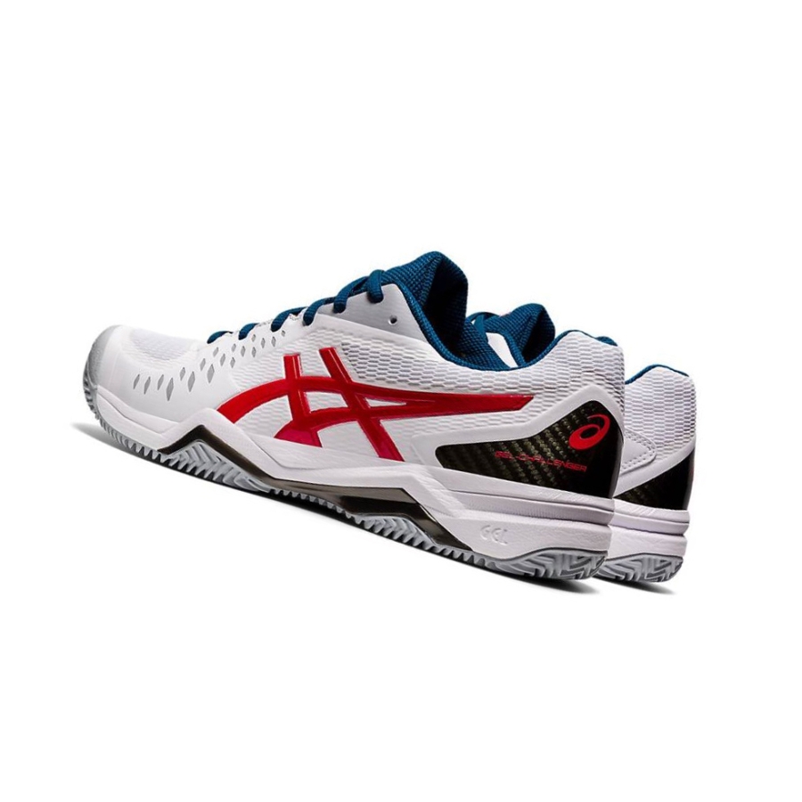 White Men's Asics GEL-CHALLENGER 12 Tennis Shoes | US05382VE - Asics Outlet Sale