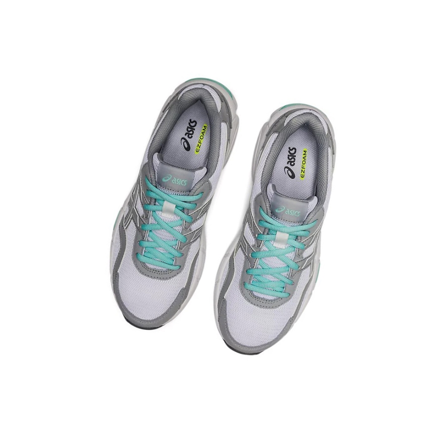 White / Piedmont Grey Women's Asics GEL-JOG MC Sneakers | US08431AD - Asics Outlet Sale