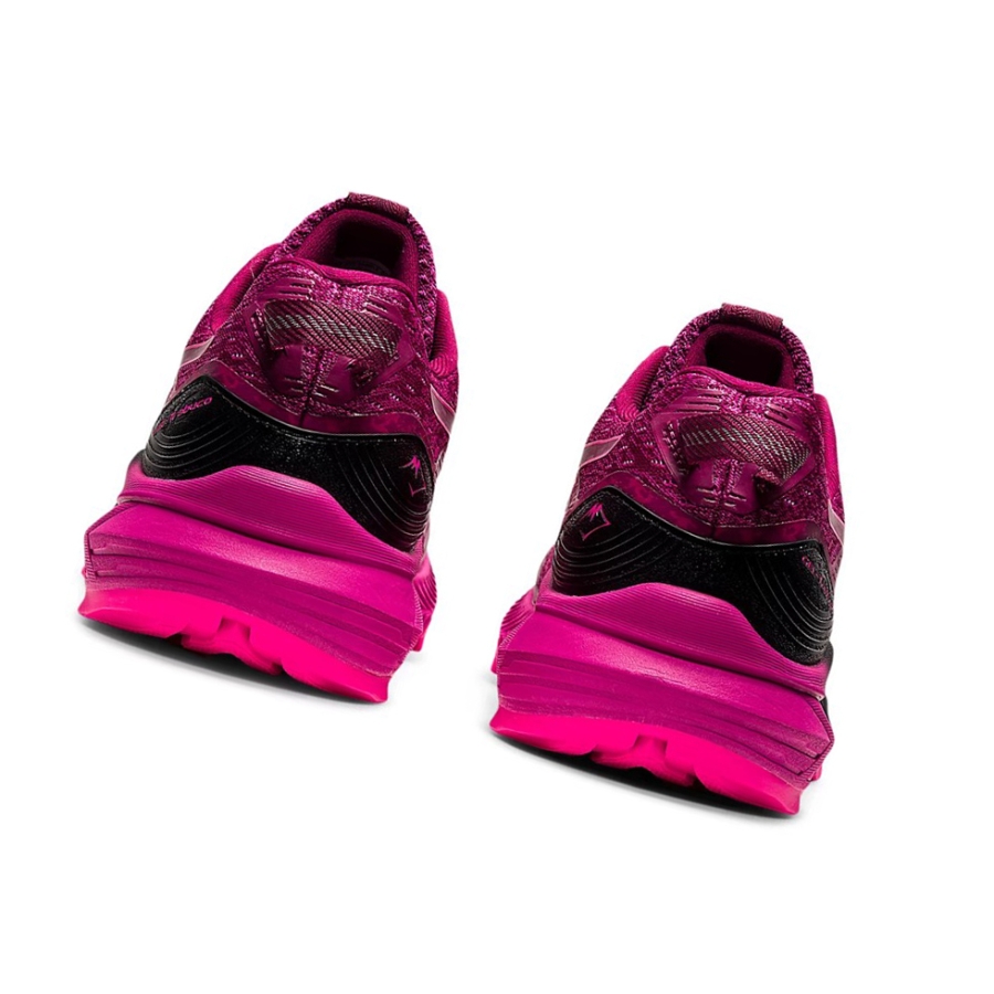 Dried Berry / Fuchsia Red Women's Asics GEL-Trabuco 10 Trail Running Shoes | US81643UD - Asics Outlet Sale