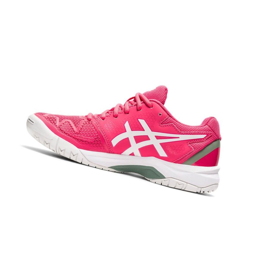 Pink Kids' Asics GEL-RESOLUTION 8 Clay GS Tennis Shoes | US73104AU - Asics Outlet Sale