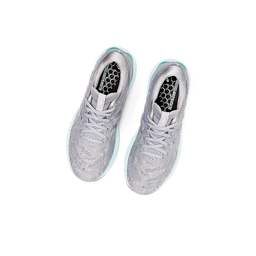 Sheet Rock / Piedmont Grey Women's Asics GEL-NIMBUS 24 MK Running Shoes | US13809CP - Asics Outlet Sale