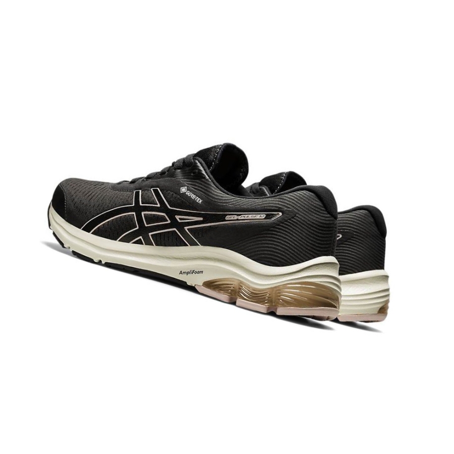 Black Women's Asics GEL-PULSE 12 G-TX Running Shoes | US14836TI - Asics Outlet Sale