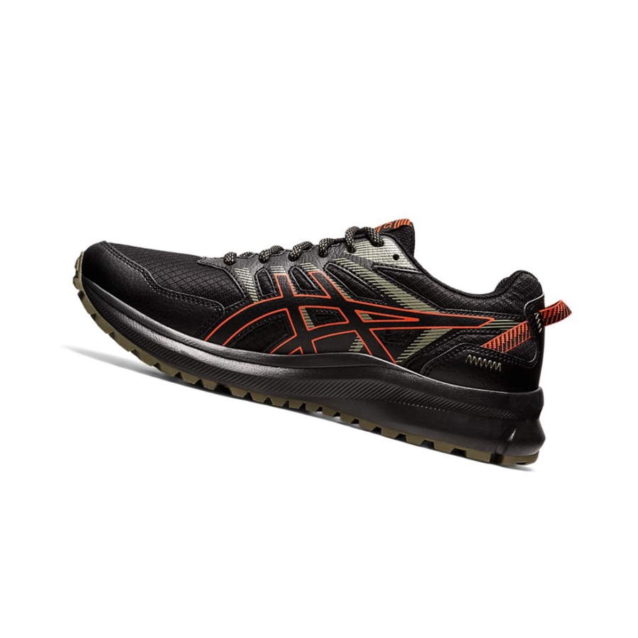 Black / Cherry Tomato Men's Asics TRAIL SCOUT 2 Trail Running Shoes | US23741NR - Asics Outlet Sale
