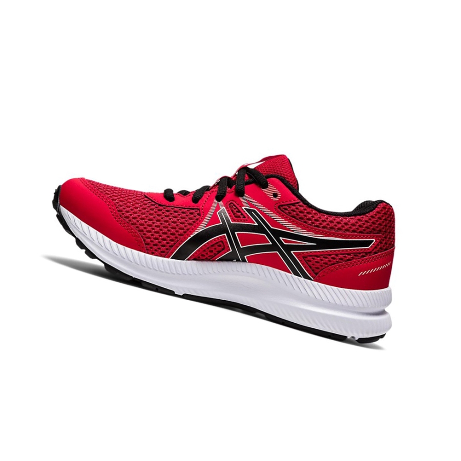 Red / Black Kids' Asics CONTEND 7 GS Running Shoes | US38097QL - Asics Outlet Sale