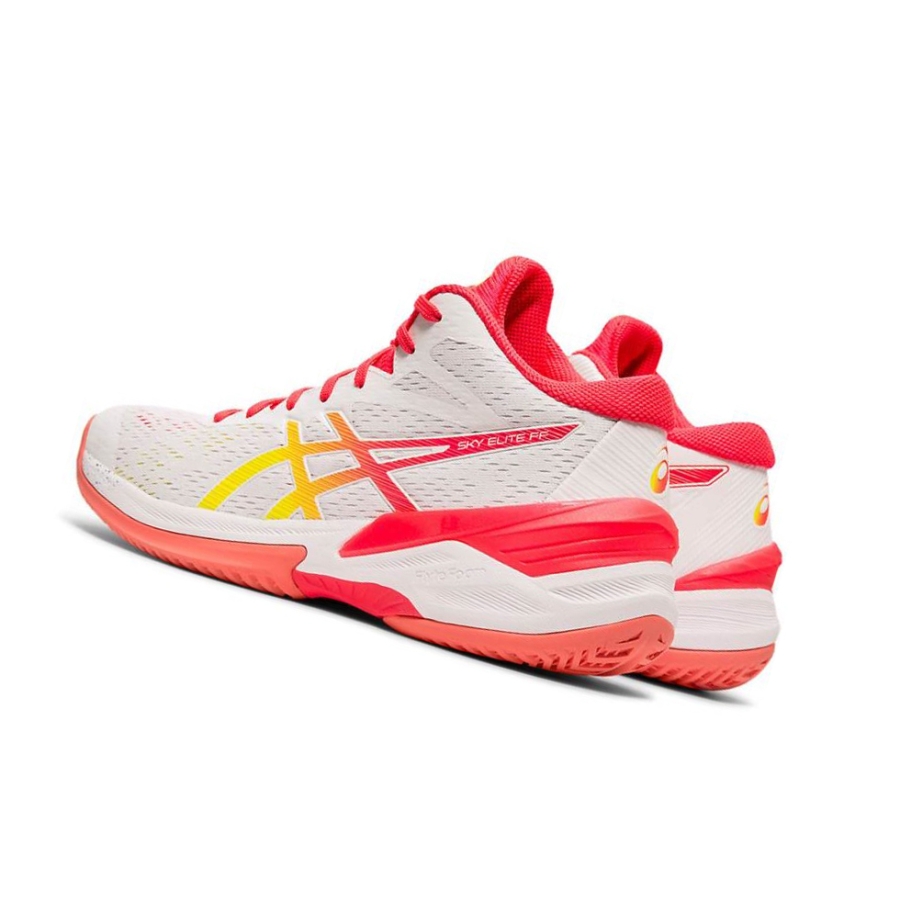 White Women's Asics SKY ELITE FF MT Volleyball Shoes | US58137YI - Asics Outlet Sale