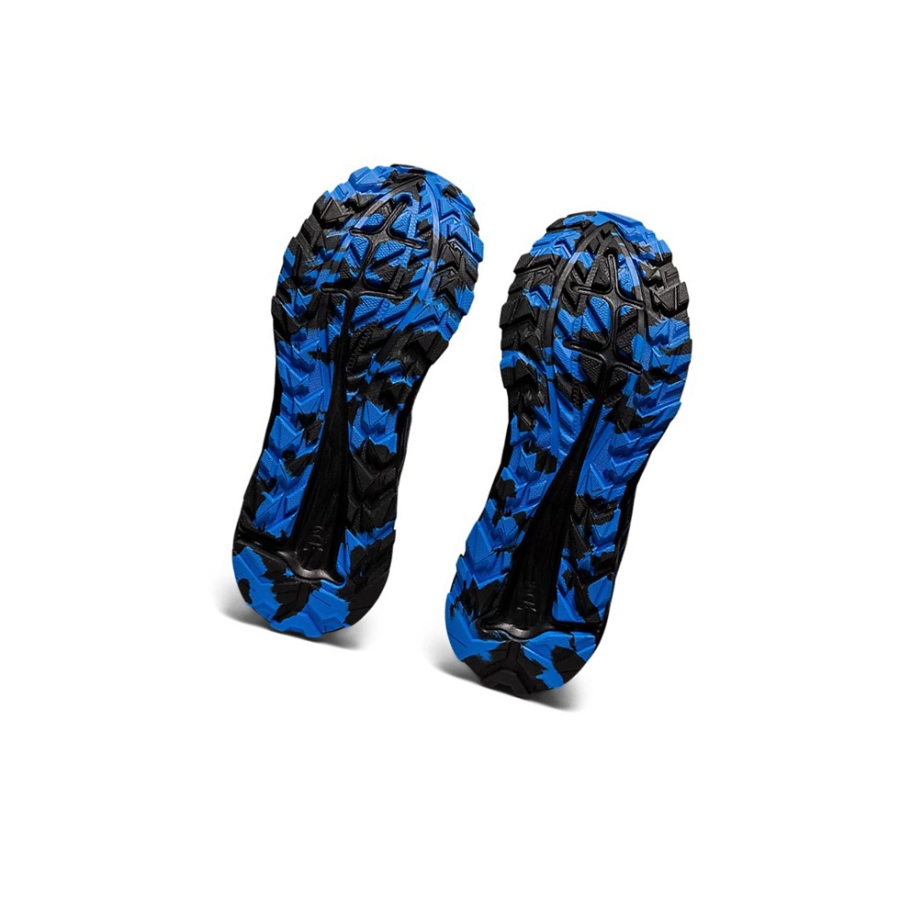 Black / Blue Men's Asics GEL-EXCITE TRAIL Running Shoes | US42605VD - Asics Outlet Sale