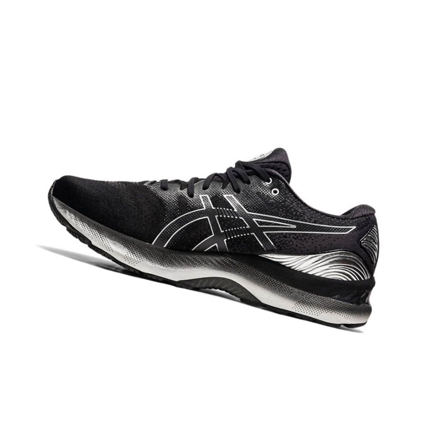Black Men's Asics GEL-NIMBUS 23 PLATINUM Running Shoes | US69420KD - Asics Outlet Sale
