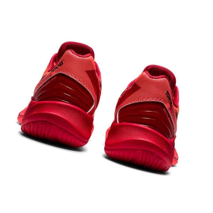 Red Women's Asics SKY ELITE FF 2 TOKYO Volleyball Shoes | US74130TF - Asics Outlet Sale