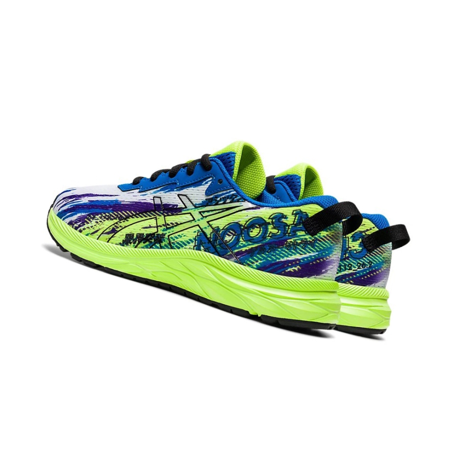 White / Black Kids' Asics GEL-NOOSA TRI 13 GS Running Shoes | US50216HR - Asics Outlet Sale