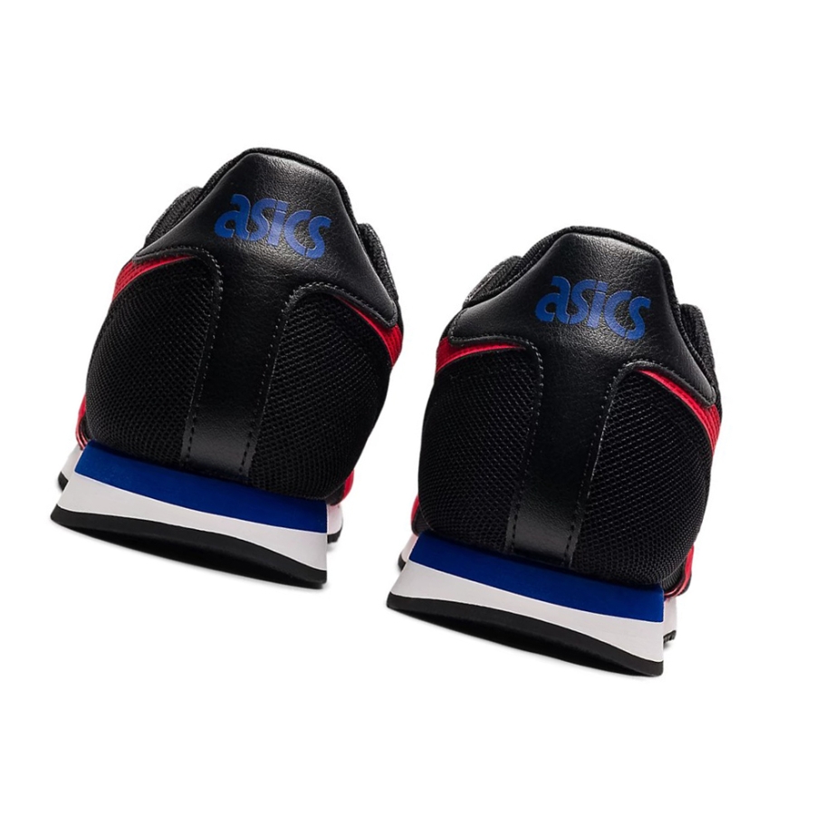 Black / Red Men's Asics TIGER RUNNER Sneakers | US49752OX - Asics Outlet Sale