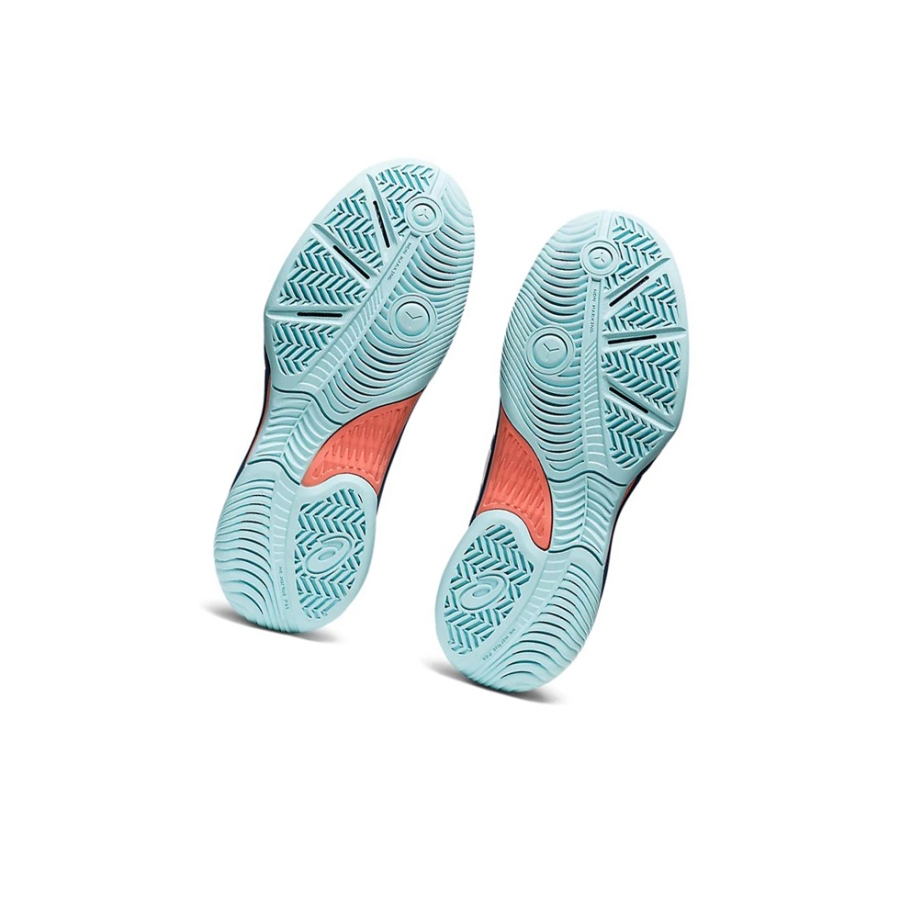 White / Light Indigo Women's Asics GEL-GAME 8 Tennis Shoes | US42816LM - Asics Outlet Sale