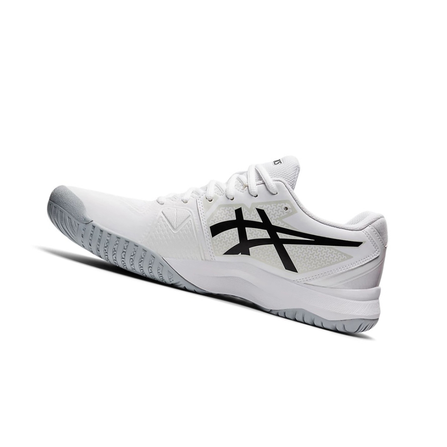 White / Black Men's Asics GEL-CHALLENGER 13 Tennis Shoes | US56831YQ - Asics Outlet Sale