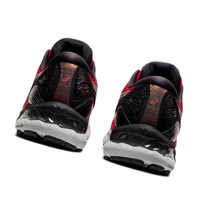 Red Men's Asics GEL-NIMBUS 23 Running Shoes | US24375QR - Asics Outlet Sale