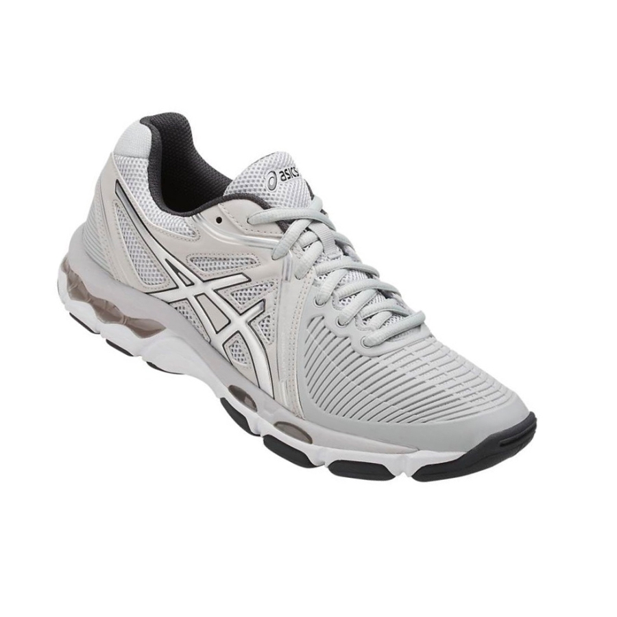 Grey Women's Asics GEL-Netburner Ballistic MT Volleyball Shoes | US84906EJ - Asics Outlet Sale