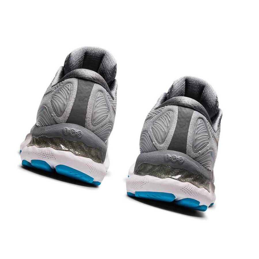 Grey Women's Asics GEL-NIMBUS 23 Running Shoes | US18653DM - Asics Outlet Sale