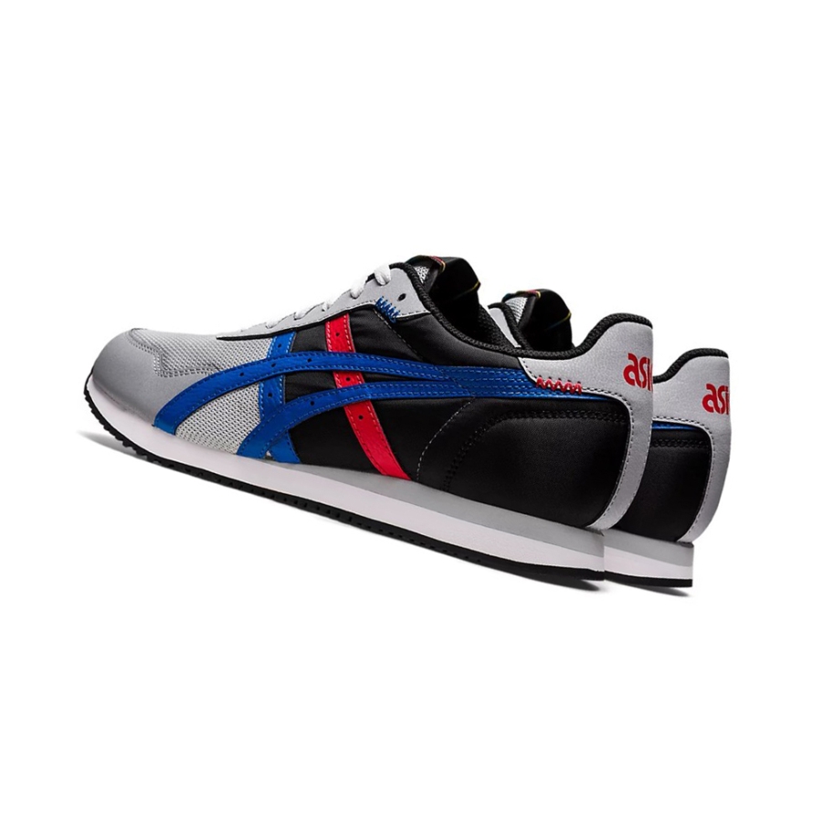 Piedmont Grey / Tuna Blue Men's Asics TIGER RUNNER Sneakers | US38167RO - Asics Outlet Sale