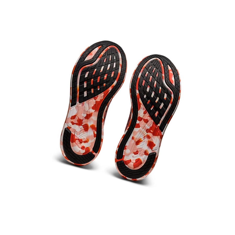 White / Black / Red Women's Asics NOOSA TRI 14 Running Shoes | US51392JZ - Asics Outlet Sale