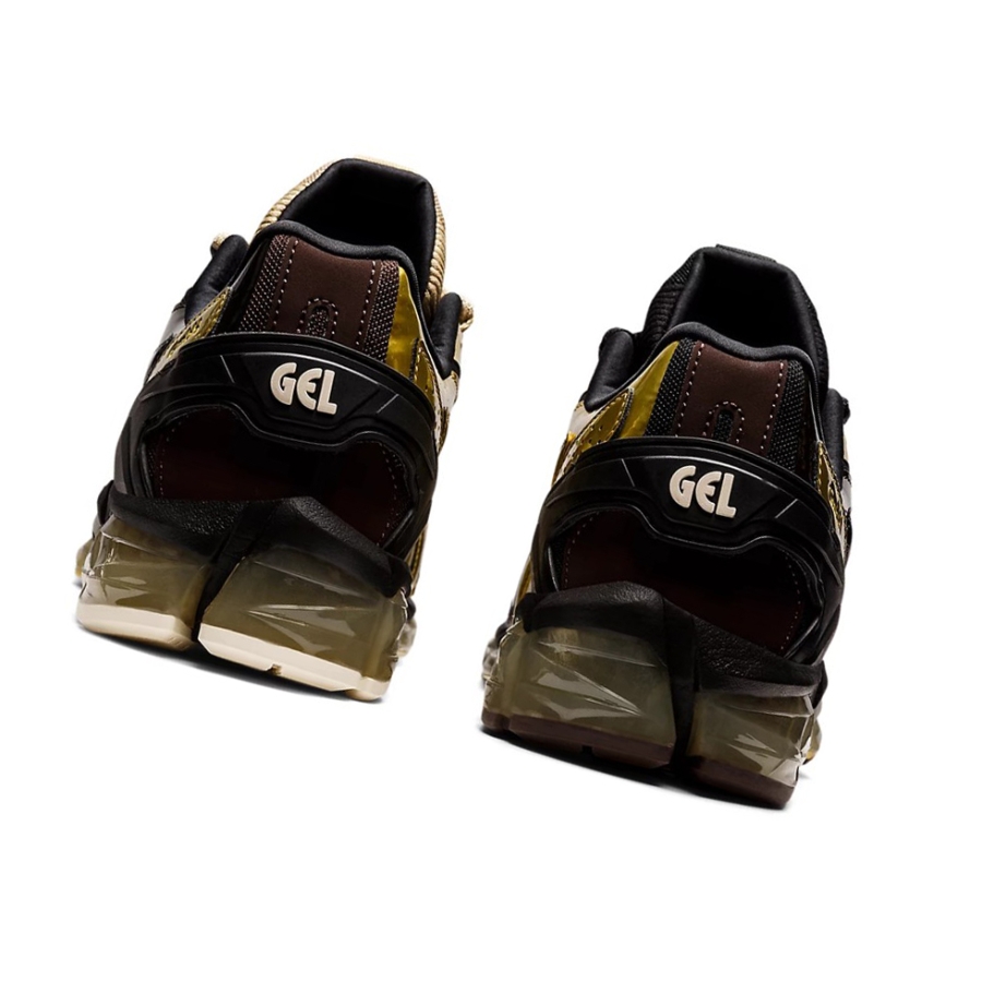 Rich Gold / Black Coffee Men's Asics GmbH x GEL-QUANTUM 360 6 Sneakers | US64509ZN - Asics Outlet Sale