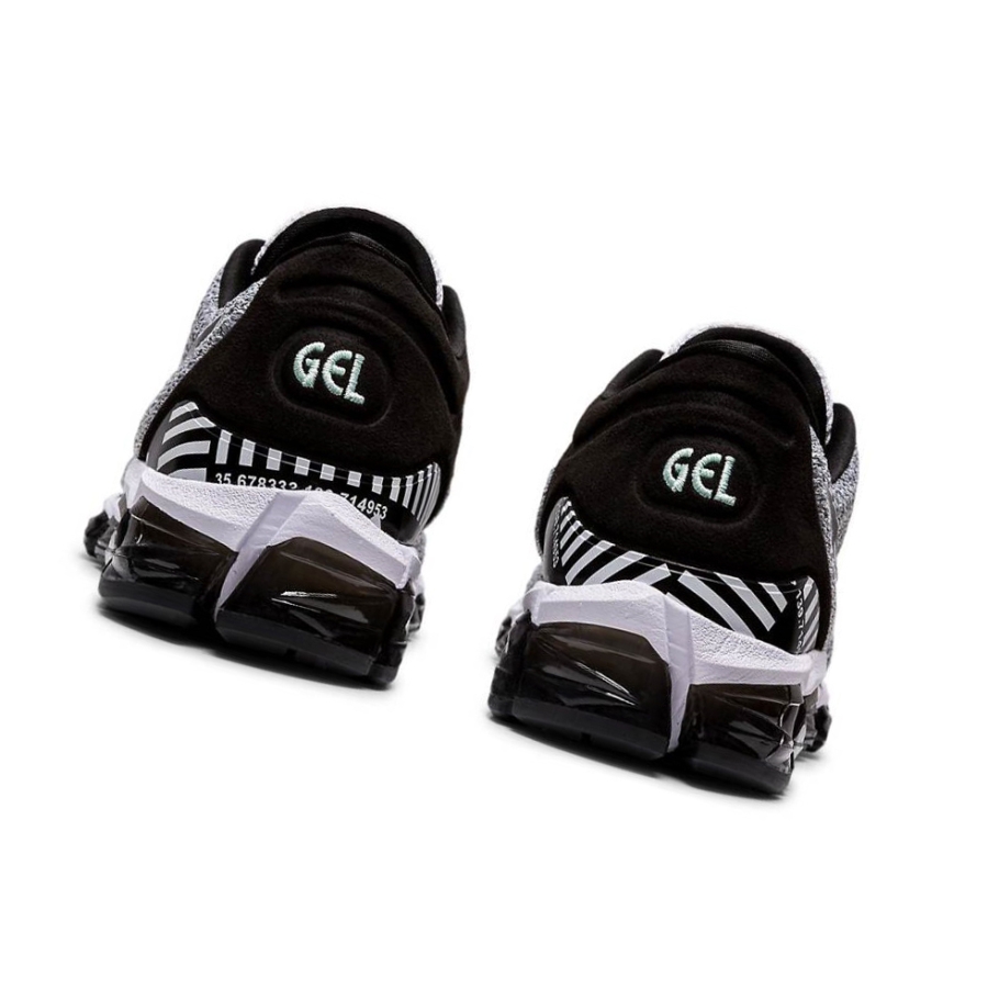 White Women's Asics GEL-QUANTUM 360 5 Knit Sneakers | US12938ZI - Asics Outlet Sale