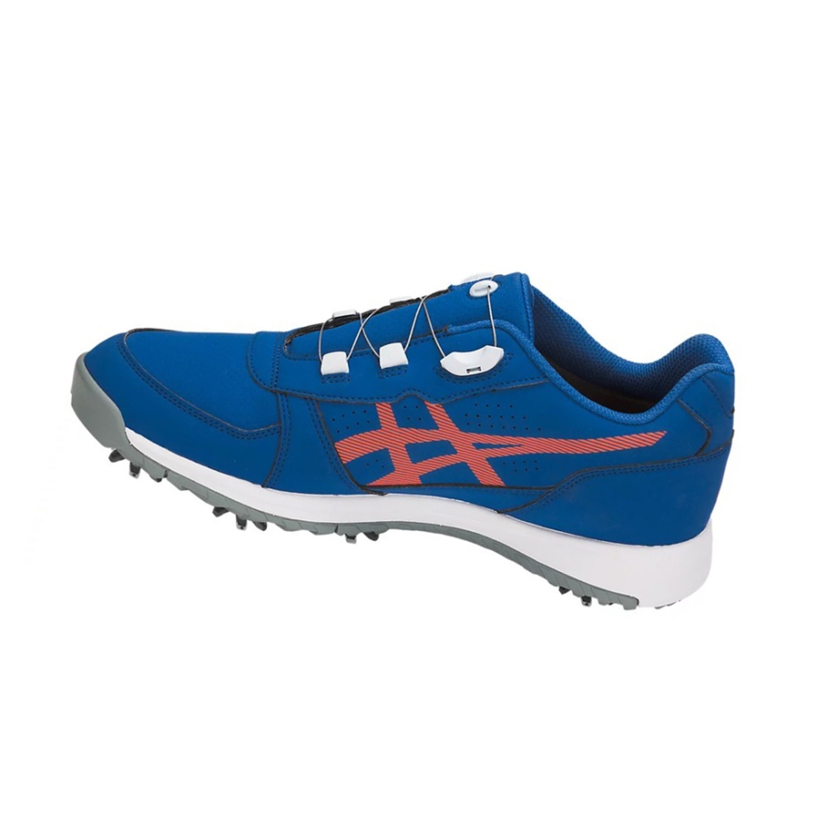 Imperial / Nova Orange Men's Asics GEL-PRESHOT BOA Golf Shoes | US67351UI - Asics Outlet Sale