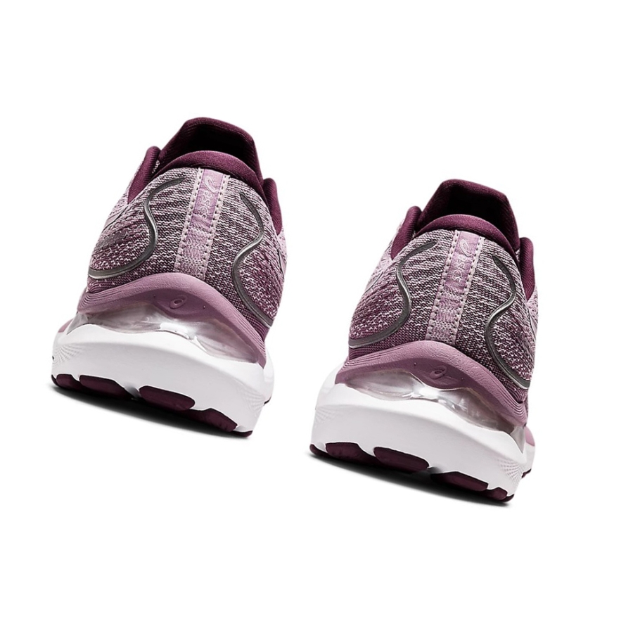 Barely Rose / Deep Plum Women's Asics GEL-CUMULUS 24 Running Shoes | US71238HL - Asics Outlet Sale