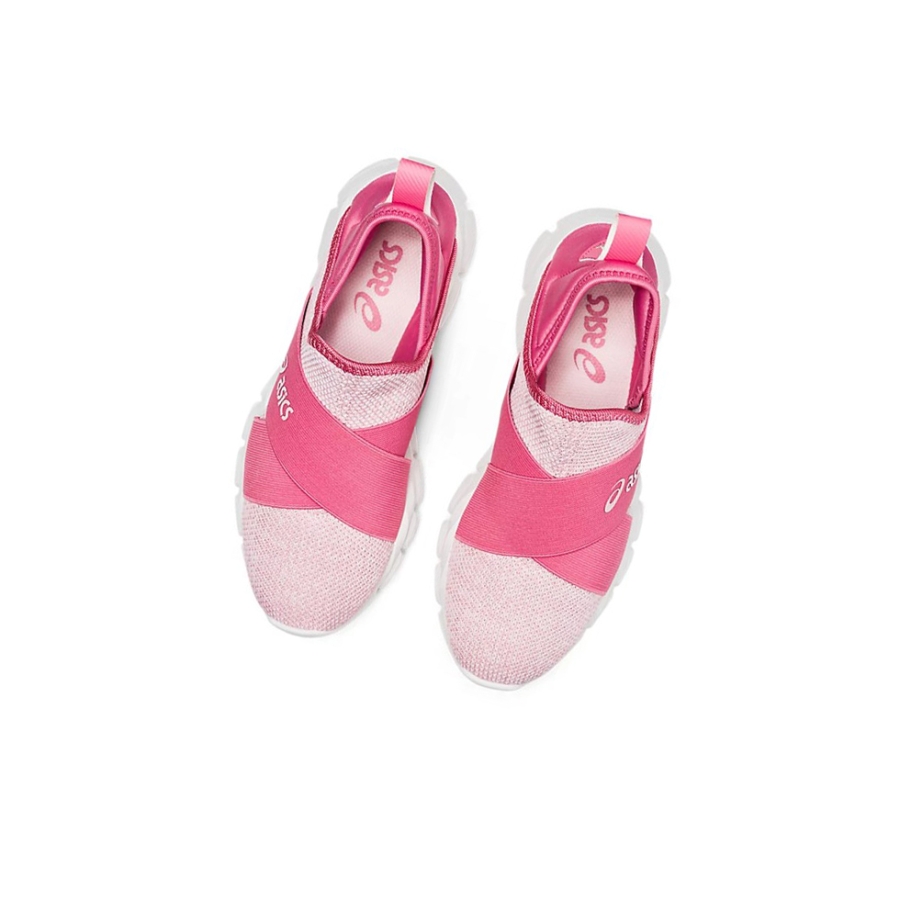 Ginger Peach / Flamingo Women's Asics QUANTUM LYTE SLIP-ON Sneakers | US89450OM - Asics Outlet Sale