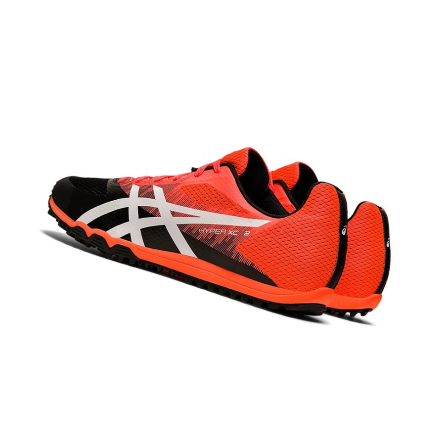 Flash Coral / White Women's Asics Hyper XC 2 Track Shoes | US15487KQ - Asics Outlet Sale