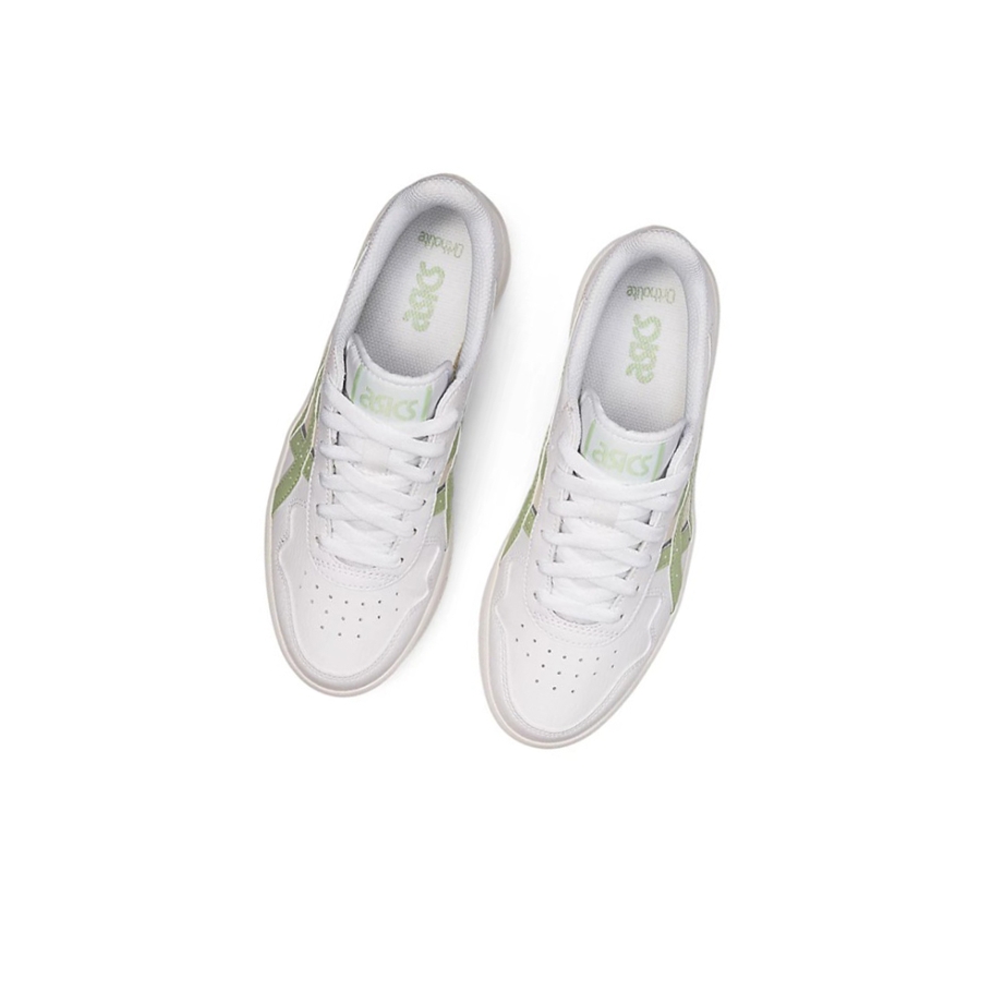 White / Jade Women's Asics JAPAN S PF Sneakers | US43215QF - Asics Outlet Sale