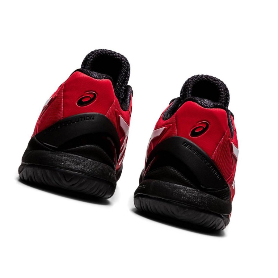 Red Men's Asics GEL-RESOLUTION 8 Tennis Shoes | US87495DT - Asics Outlet Sale
