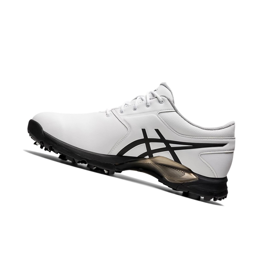 White / Black Men's Asics GEL-ACE PRO M Golf Shoes | US58096MY - Asics Outlet Sale