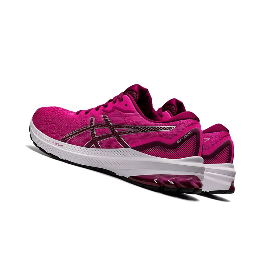Dried Berry / Pink Glo Women's Asics GT-1000 11 Running Shoes | US49607DE - Asics Outlet Sale