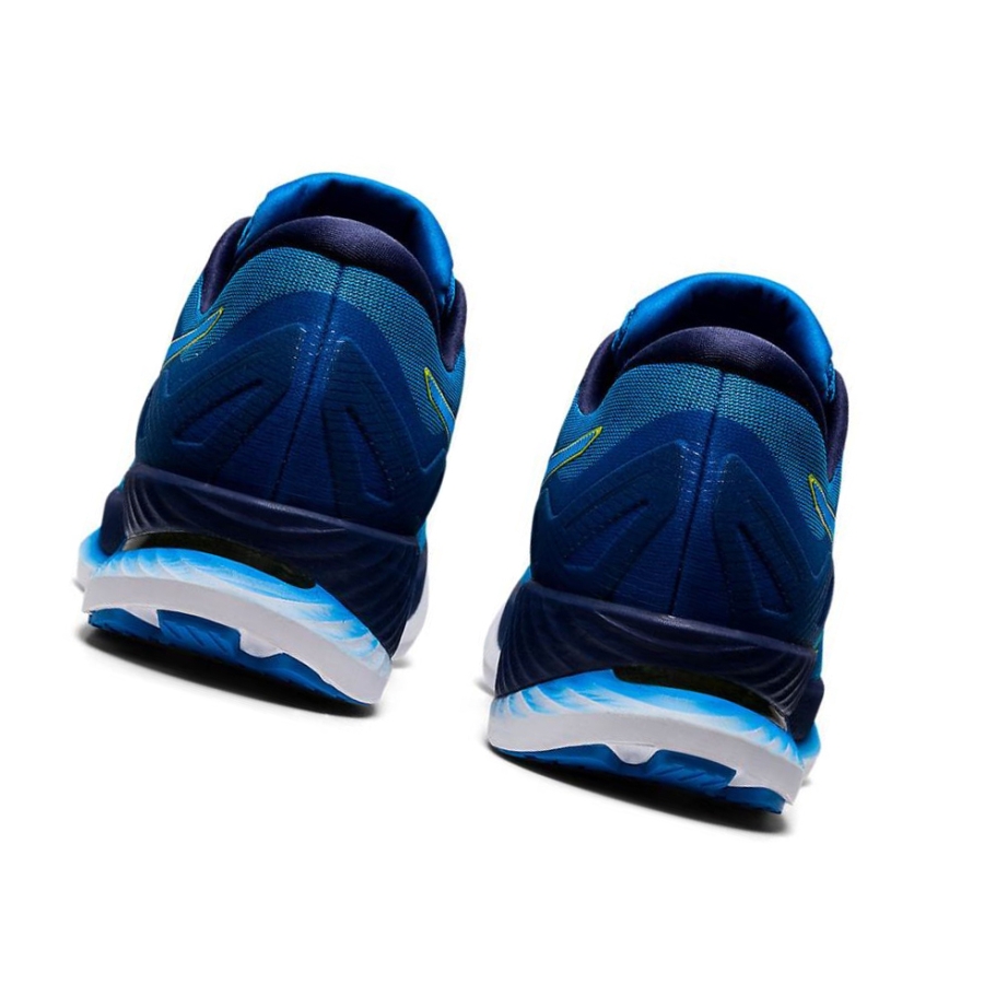 Blue Men's Asics GLIDERIDE Running Shoes | US23019VR - Asics Outlet Sale