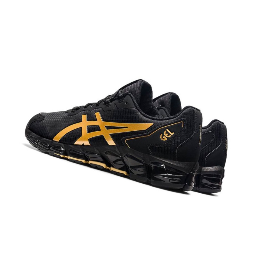 Black Men's Asics GEL-QUANTUM 360 6 Sneakers | US28135HS - Asics Outlet Sale
