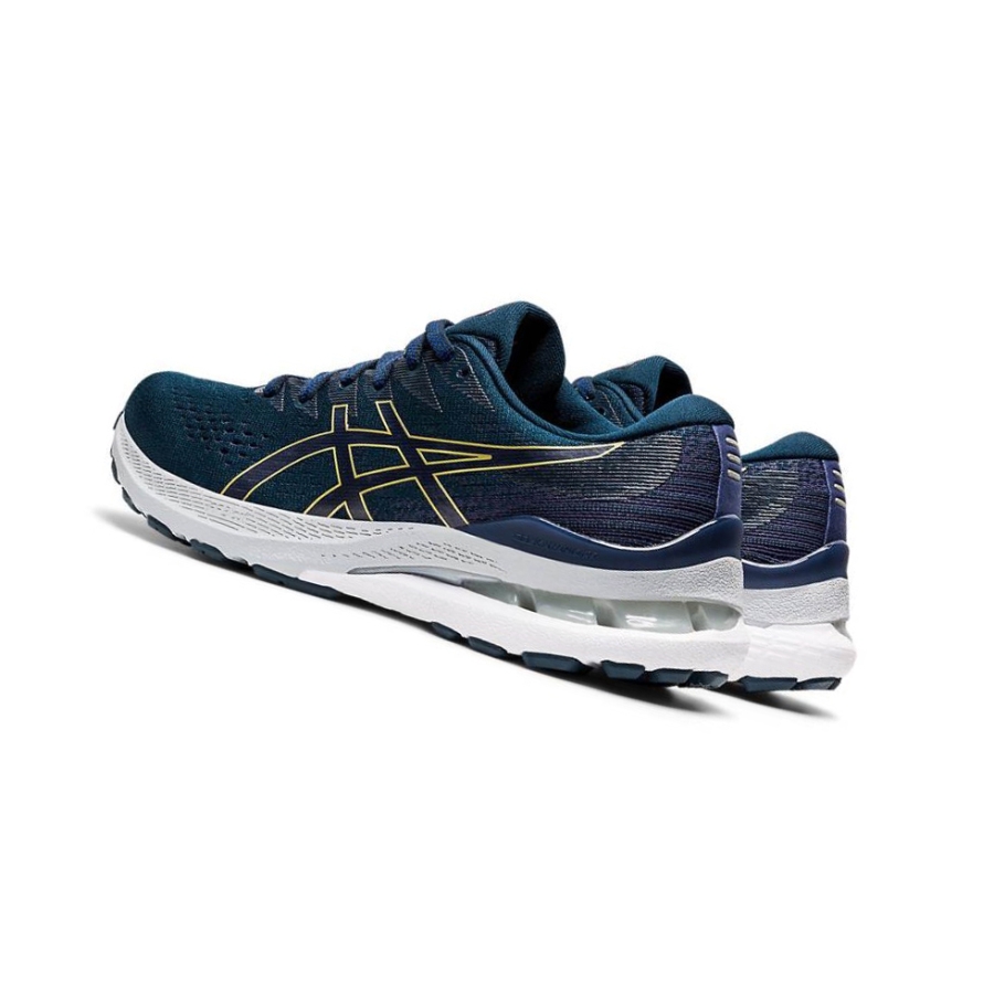 Navy Women's Asics GEL-KAYANO 28 Wide Running Shoes | US64219KL - Asics Outlet Sale