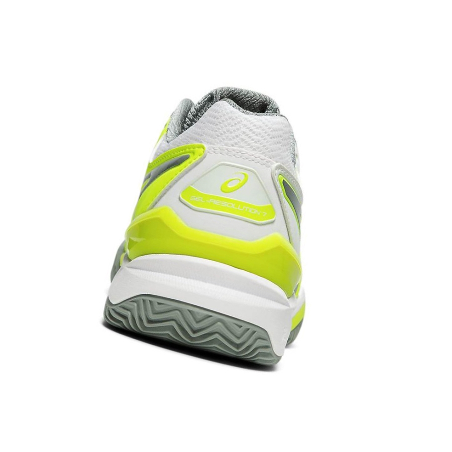 Yellow Women's Asics GEL-RESOLUTION 7 Tennis Shoes | US63984UD - Asics Outlet Sale