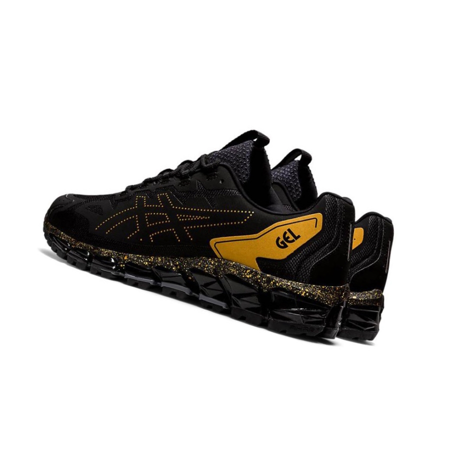 Black Men's Asics GEL-QUANTUM 360 6 Sneakers | US34071PK - Asics Outlet Sale